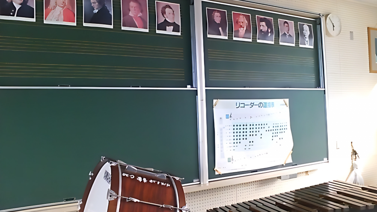 音楽室の肖像画
