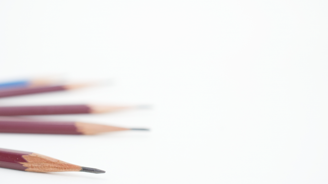 素描を書く鉛筆